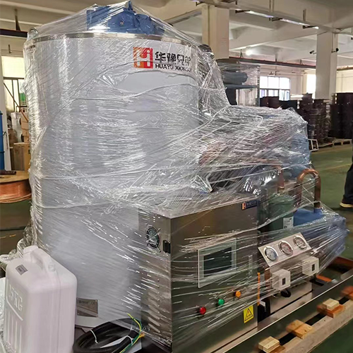 5吨片冰机交付淮安化工厂客户